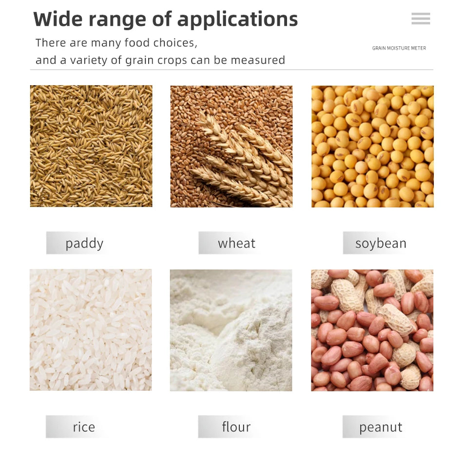 TK100S Grain Moisture Tester &ndash; Digital LCD Display