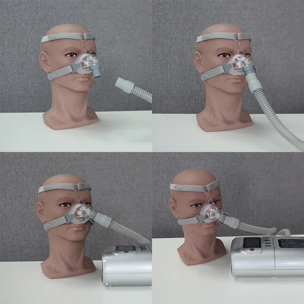 YUWELL Nasal CPAP Mask With Headgear &ndash; Silicone Cushions