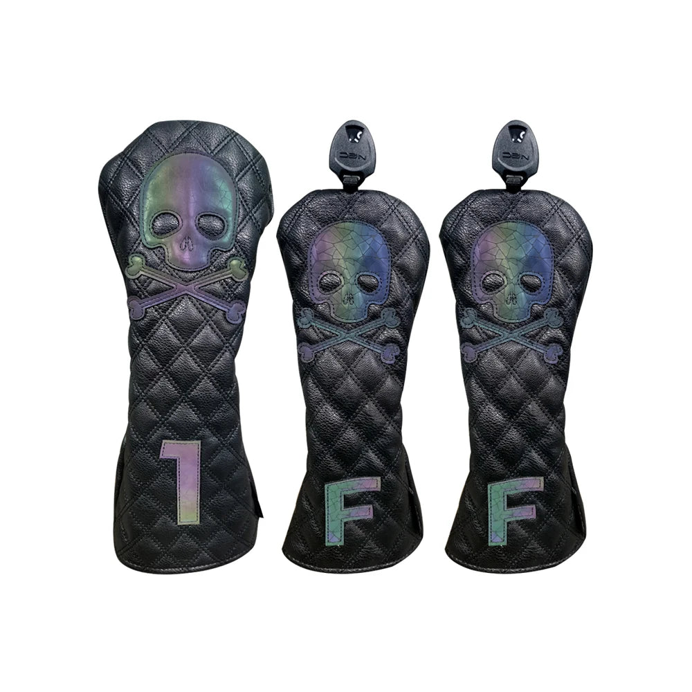 Efunist Golf Headcover Set &ndash; Waterproof PU Leather Durability