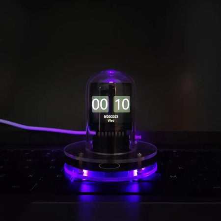 CUJMH 2024 Smart WIFI Nixie Tube &ndash; Automatic Date and Weather Updates