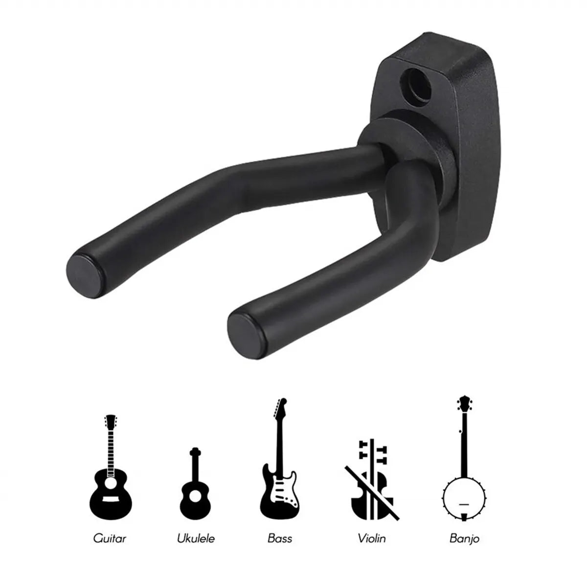 Guitar Wall Mount Hanger &ndash; Universal Fit For All Guitars
