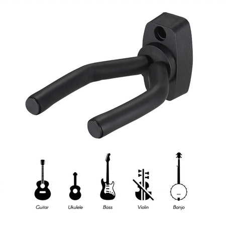 Guitar Wall Mount Hanger &ndash; Universal Fit For All Guitars
