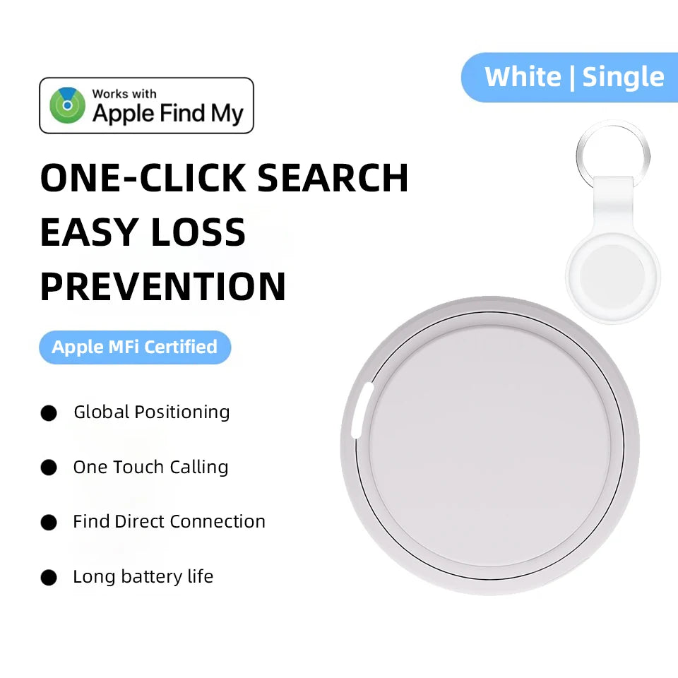 E-ACE Portable Mini Smart Tracker &ndash; Precise Global GPS GPS-P18D-White