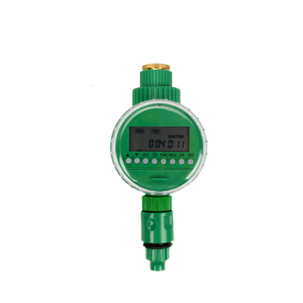 Automatic Garden Watering System with LCD Timer - Efficient Drip Irrigation Single Timer