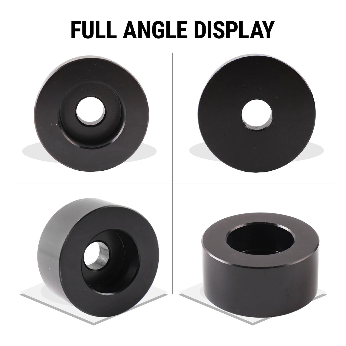 Solid Aluminum Differential Mount Bushings For Nissan S14 S15 by InterCyprus Trading Ltd