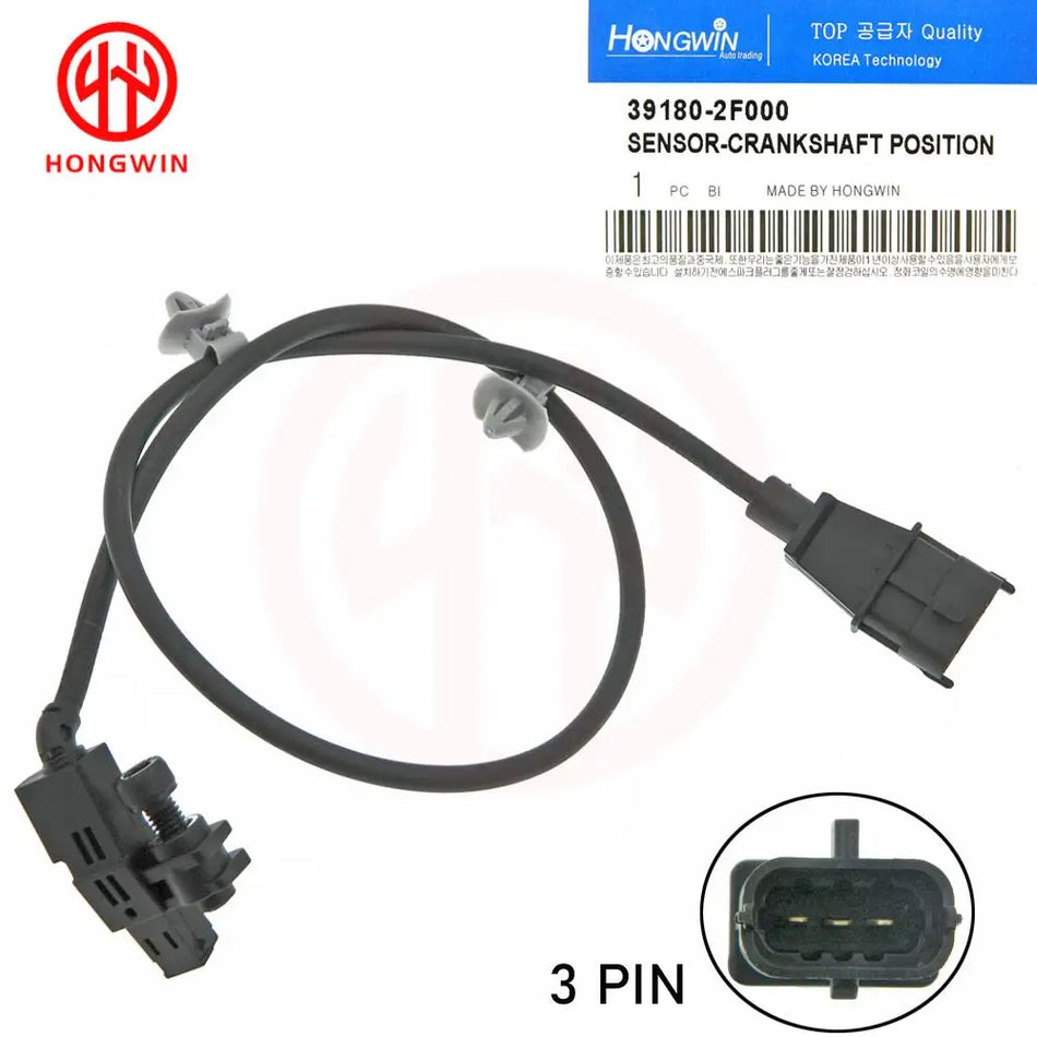 Crankshaft Position Sensor, High Quality Compatible With Hyundai And Kia SUVs
