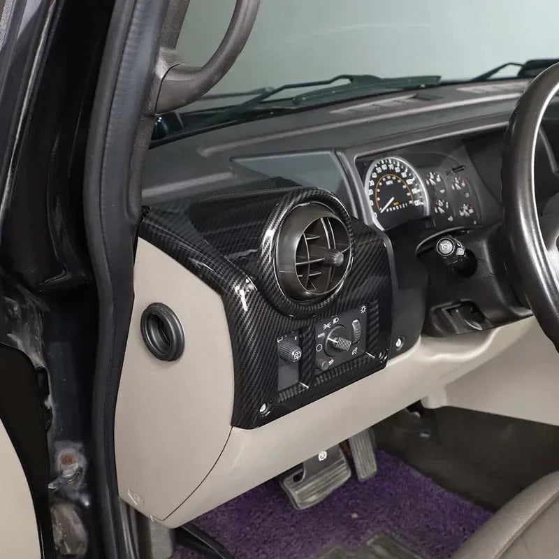 Hummer H2 2003-2007 ABS instrumentbræt panel klistermærke sæt