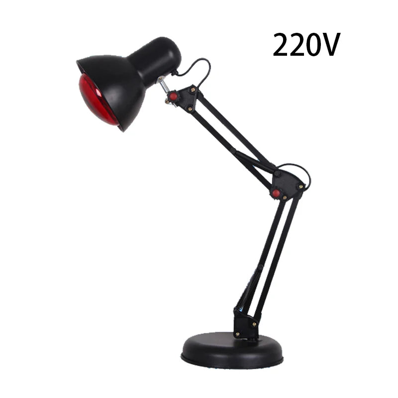 Massage Heating Lamp &ndash; Relieves Shoulder Neck Discomfort 220v black EUplug