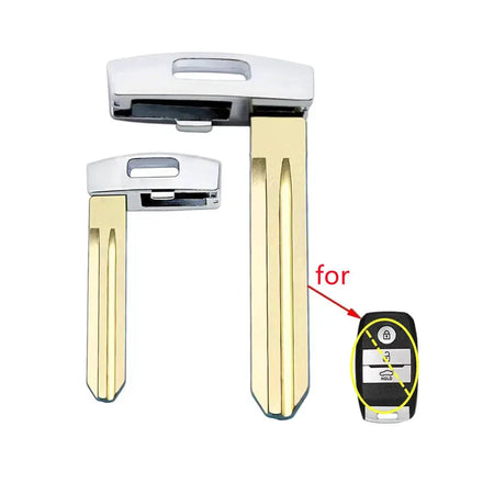 10pcs/lot Emergency Insert Small Key Blade Uncut for Kia K2 Smart Card Key by InterCyprus Trading Ltd