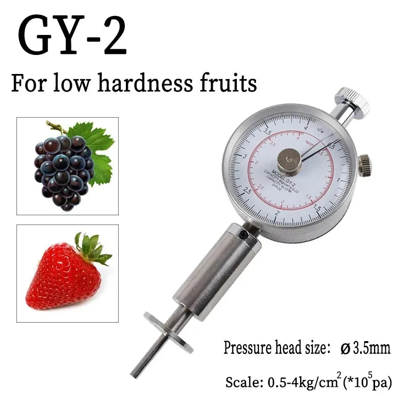 Portable Pointer Fruit Hardness Tester GY-3 &ndash; Smart Readout GY-2
