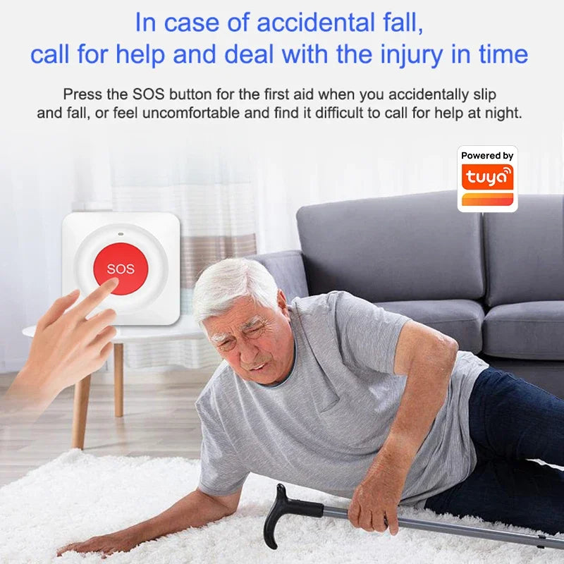 Tuya Smart SOS Emergency Call Button &ndash; One Tap App Alert