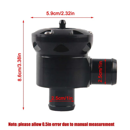 Aluminum Turbo Blow Off Valve for VW Audi 1.8T 2.7T by InterCyprus Trading Ltd