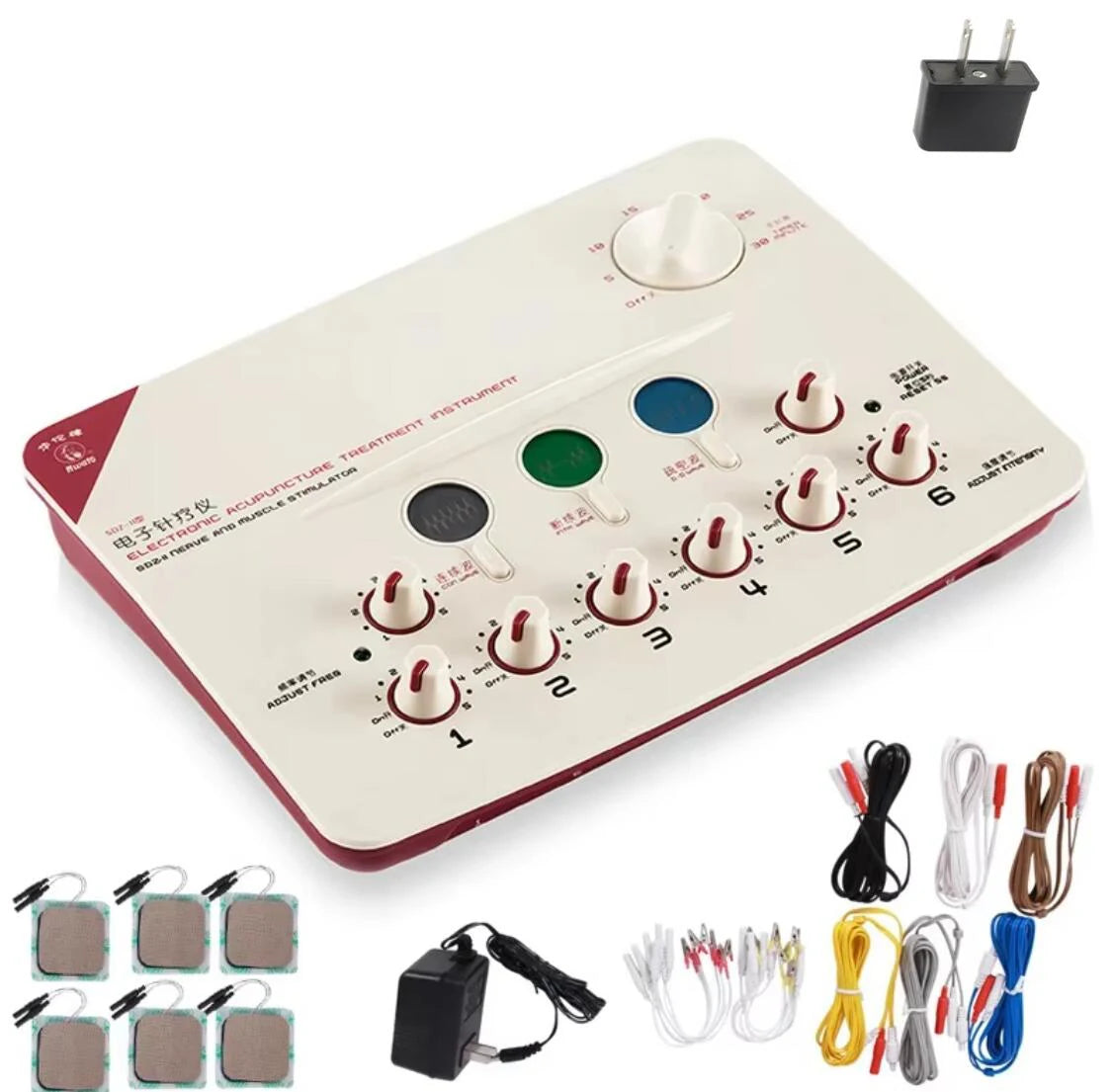 Electroacupuncture EMS Instrument - Multi Mode Therapy US plug