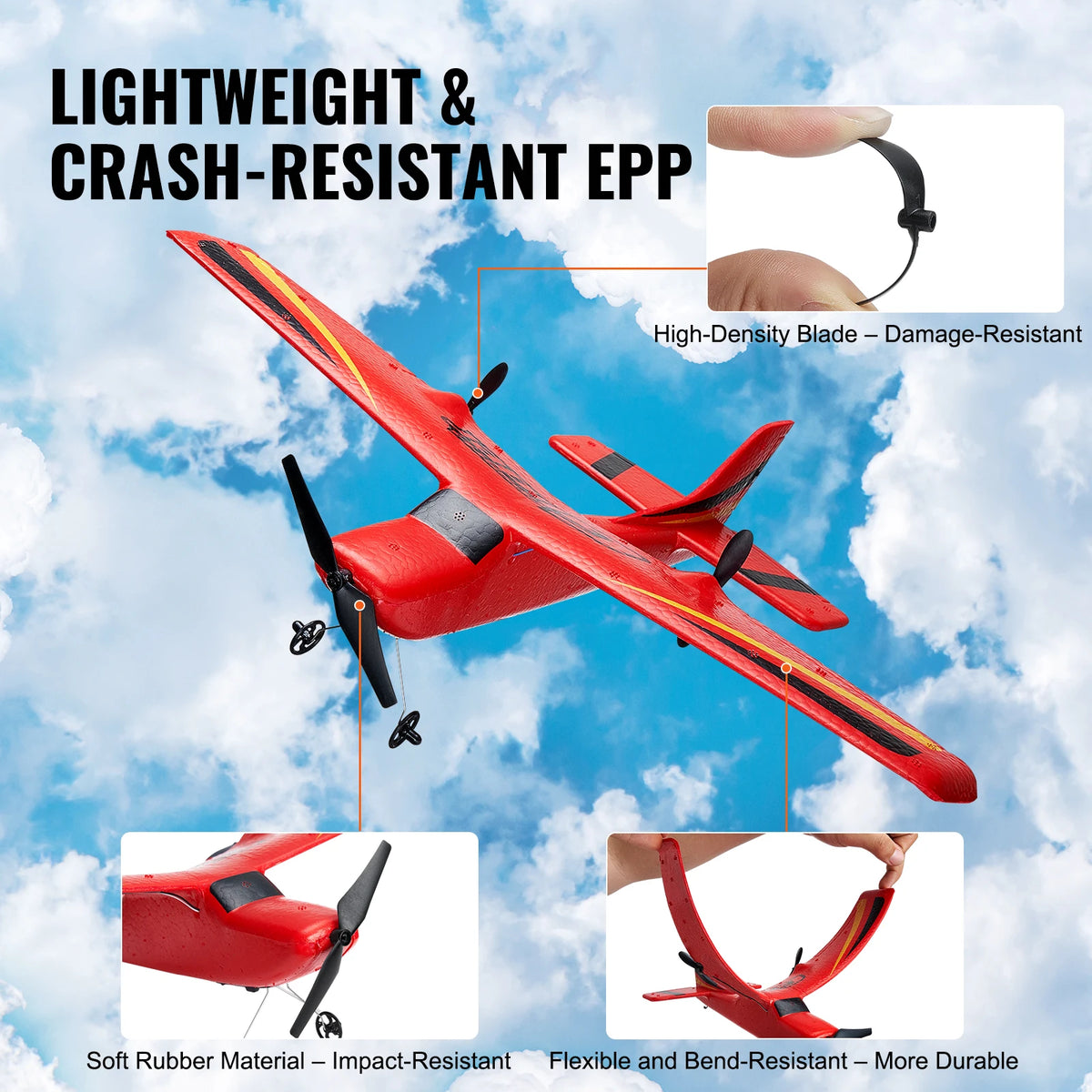 SucceBuy Z50 RC Plane 2.4G 2CH &ndash; Six Axis Flight Stabilizer
