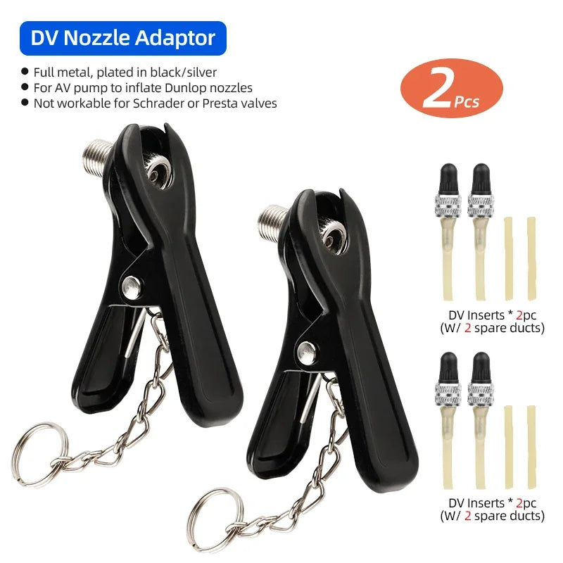 Deemount Inflation Adaptor &ndash; Durable Full Metal Construction DV Adaptor 2p Core4p / CHINA