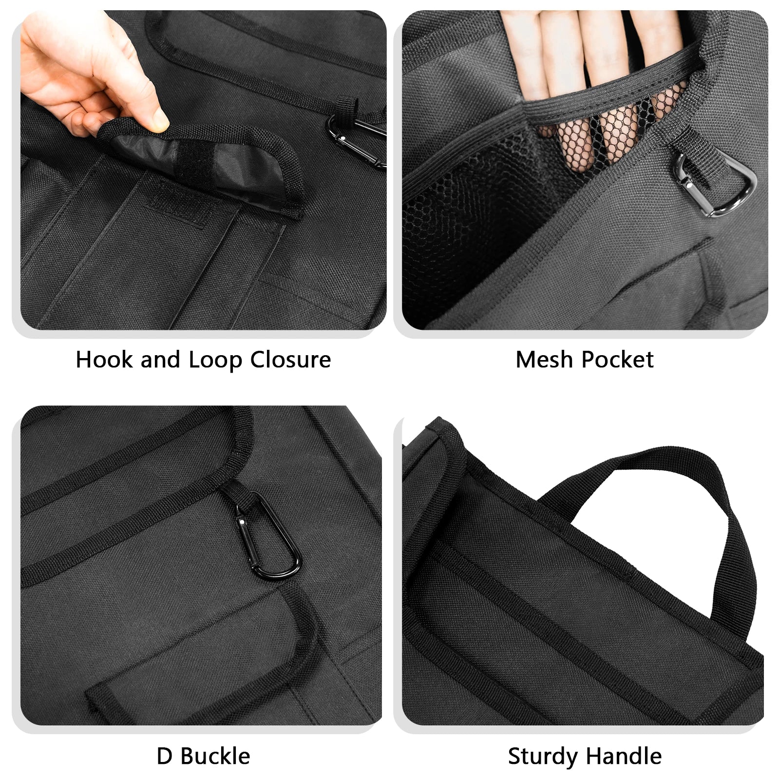 Backseat Organizer &ndash; Tiered Compartments for Decluttering