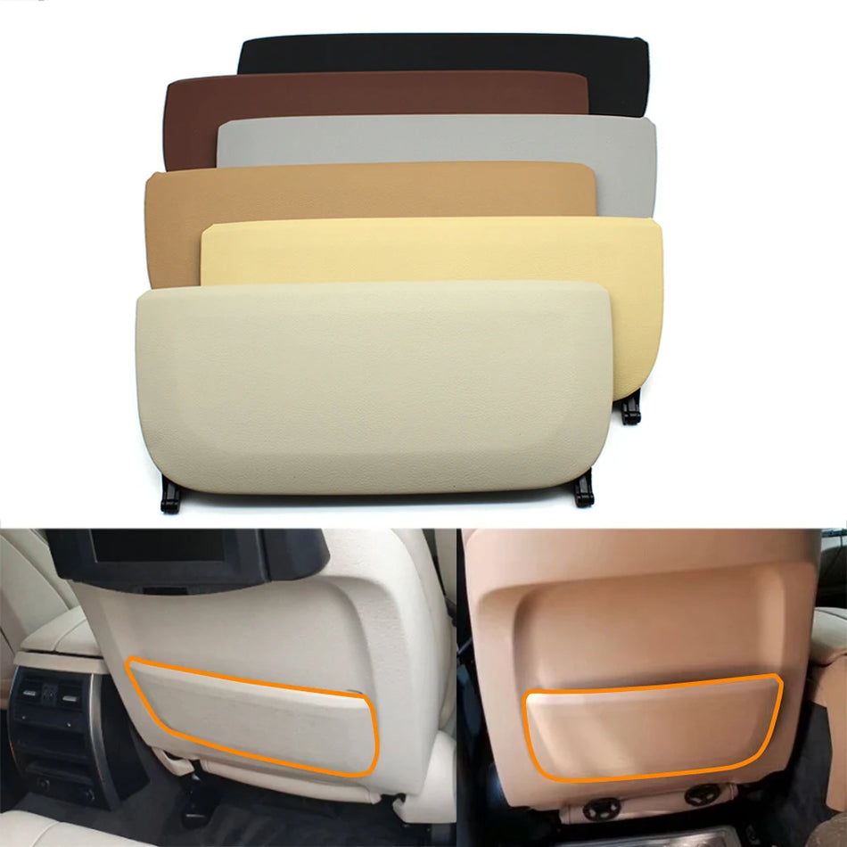 Copertura tasca di stivaggio poggiatesta in pelle per BMW Serie 5 F10/F11 e 7 GT sedili auto