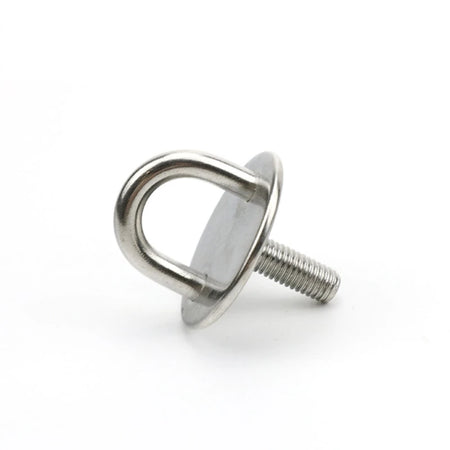 Heavy-Duty 304 Stainless Steel U-Shaped Pad Eye Plate for Marine and Outdoor Use for M8