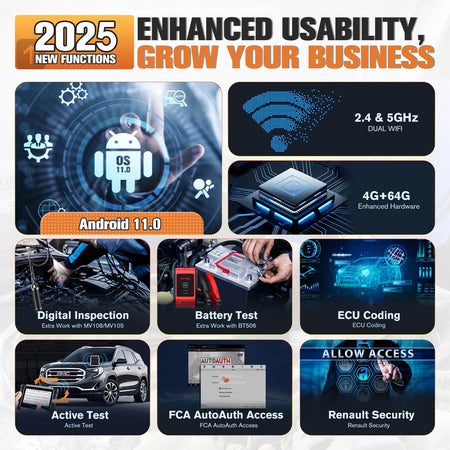 Autel MaxiPRO MP808BT Pro &ndash; Advanced ECU Coding Upgrade