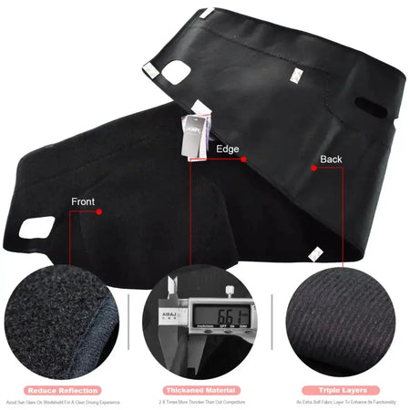 Xukey For Land Rover LR3 Discovery 3 Range Rover Sport 2005 - 2009 LR2 Freelander 2 2007 - 2014 Dashboard Cover Dashmat Dash Mat by InterCyprus Trading Ltd