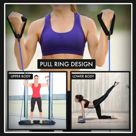 Push-up Board Set &ndash; Portable Folding For Chest And Arms