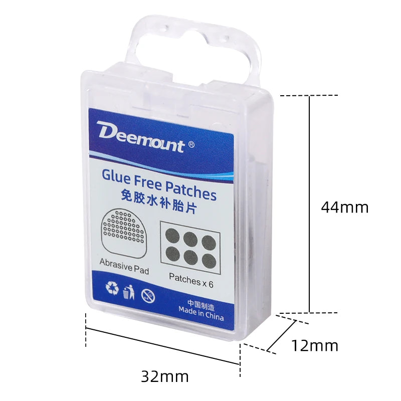 Bicycle Patches Service Kit &ndash; Glue-Free Quick Repair Solution