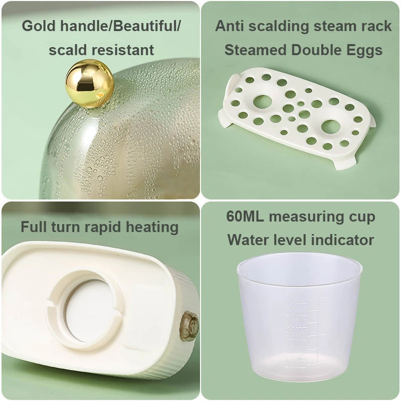 Compact Electric Egg Cooker