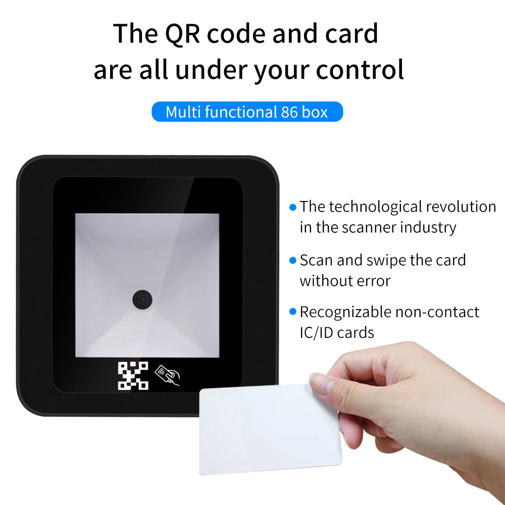R35 2D QR Code RFID Reader &ndash; Multi Protocol Access Control
