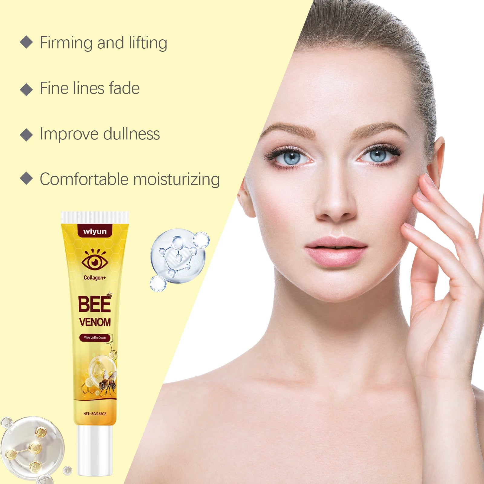 Bee Venom Eye Cream &ndash; Dark Circle Removal and Firming Radiance