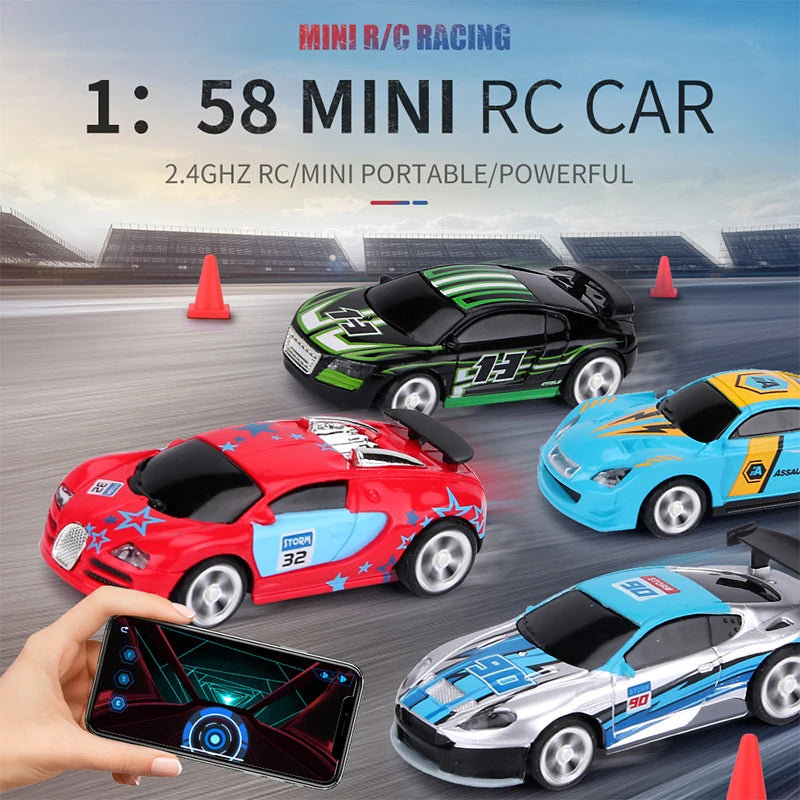 1/58 RC Car Mini Racing Car &ndash; 2.4G Speed Remote Control