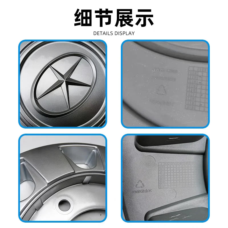 Wheel Center Cap Plastic for JAC Sunray M209 3102012R0310 by InterCyprus Trading Ltd
