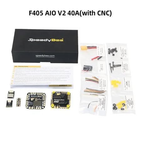 SpeedyBee F405 AIO V2 35A 40A Blue-jay 25.5x25.5 3-6S Flight Control and ESC Integrated Model Aircraft Controller by InterCyprus Trading Ltd
