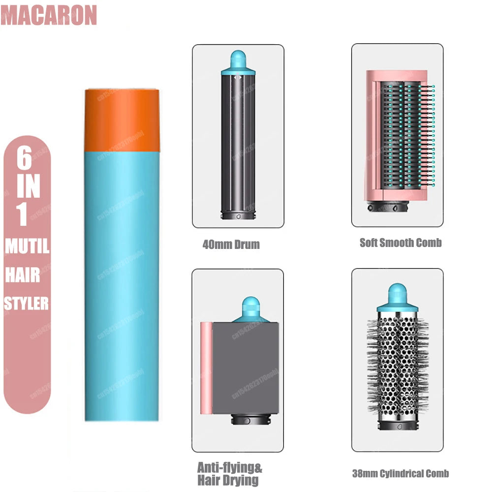 SenCiciMen X9 &ndash; Versatile 6 in 1 Hair Styling Solution Cyan4 / EU