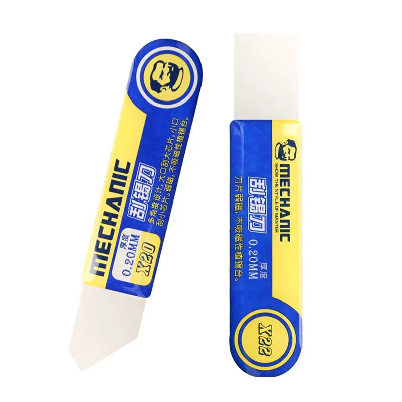 MECHANIC X20/X22 Tin Scraper &ndash; High Toughness Precision for Mobile Phone Repair 2 IN 1