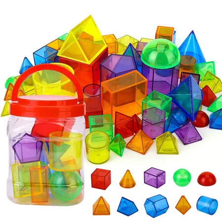 YLL01025 Transparent Blocks &ndash; Educational Light Table Play