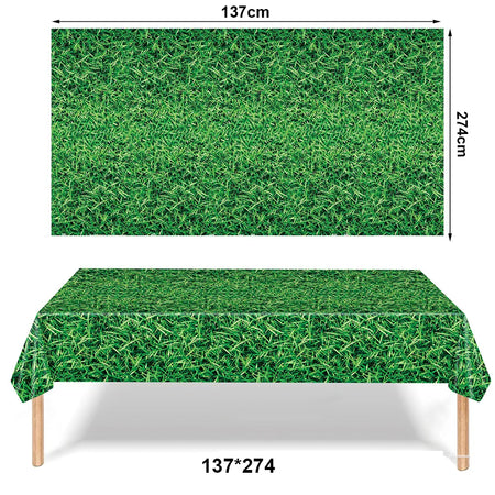 Soccer Party Supplies &ndash; Football Themed Birthday Decorations for Kids tablecloth 1