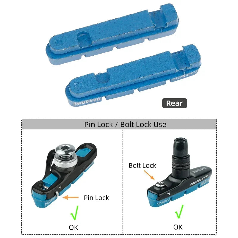 Baradine 453 Brake Pads &ndash; Advanced Heat Dissipation Technology
