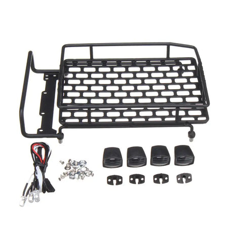 Car Roof Rack Large Size Luggage Carrier &ndash; LED Light