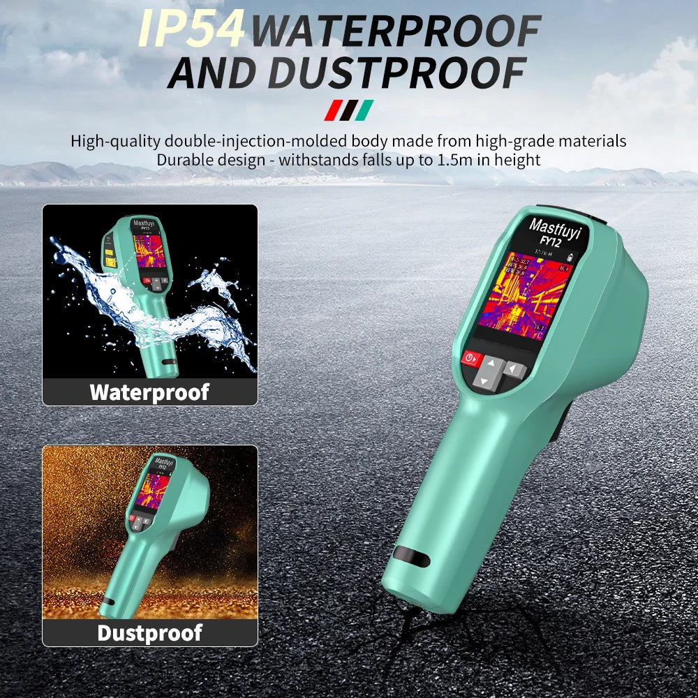 MASTFUYI FY12 Handheld Professional Infrared Thermal Imaging Camera for Industrial and Household Use (-20u2103 to 550u2103)