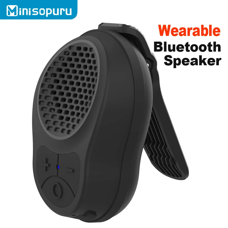 Minisopuru Clip On Altavoz Bluetooth Impermeable con Micrófono