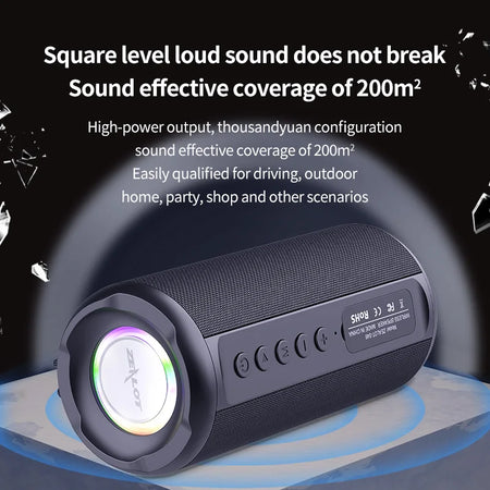 ZEALOT-S46 &ndash; IPX4 Waterproof 6 Hours Playback 10W Loud