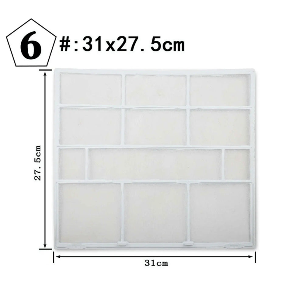Wall Mounted Air Conditioner Filter Cover Dustproof Screen