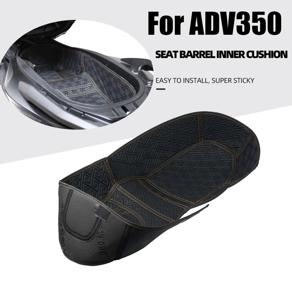 Προστατευτικό Επένδυσης Μαξιλαριού Πίσω Κουτιού Honda ADV350, Οικολογικό Δέρμα PU, Για Αποθήκευση Κουτιού