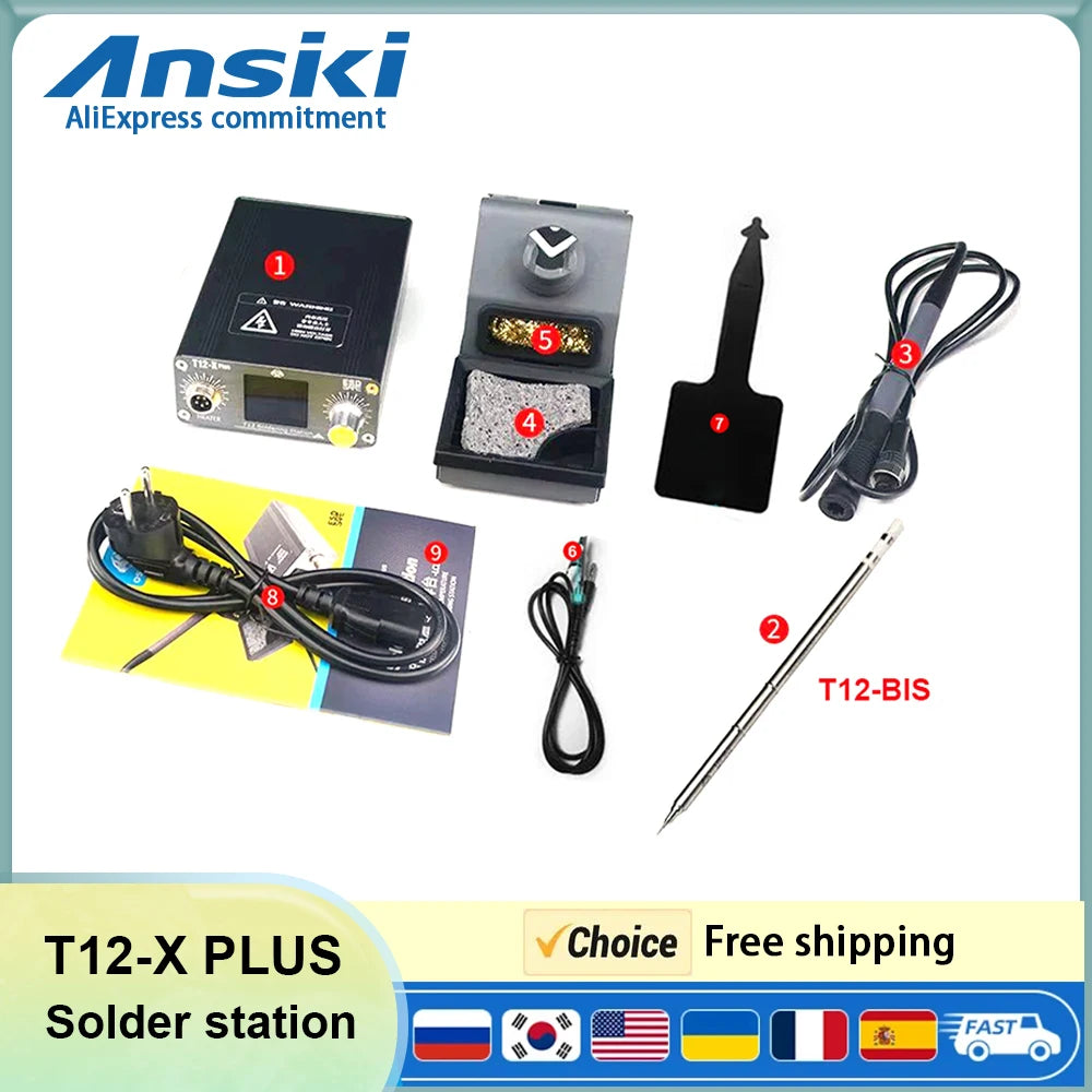 OSS T12-X Plus Solder Station 75W &ndash; Constant Temperature