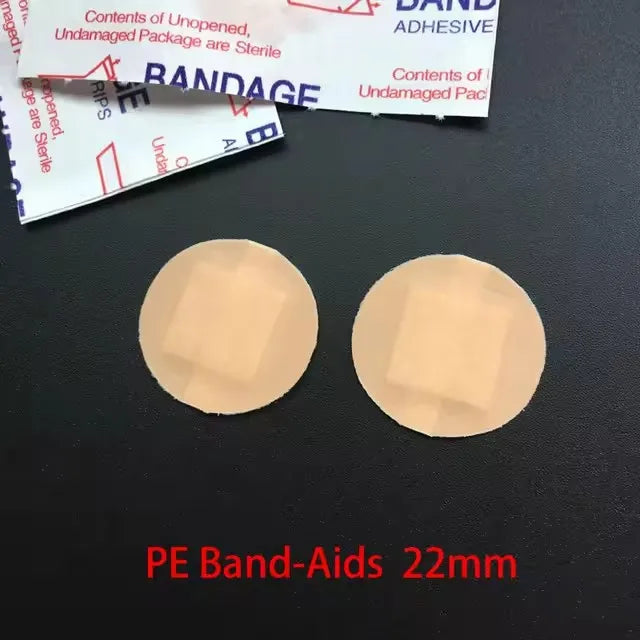 100 Pcs Medical Anti Bacteria Band Aid &ndash; Waterproof Plaster Spot (2.1x2.1 cm) / 100 pcs