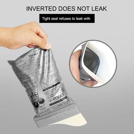 Portable Emergency Urinal Bag For Outdoor Camping Use