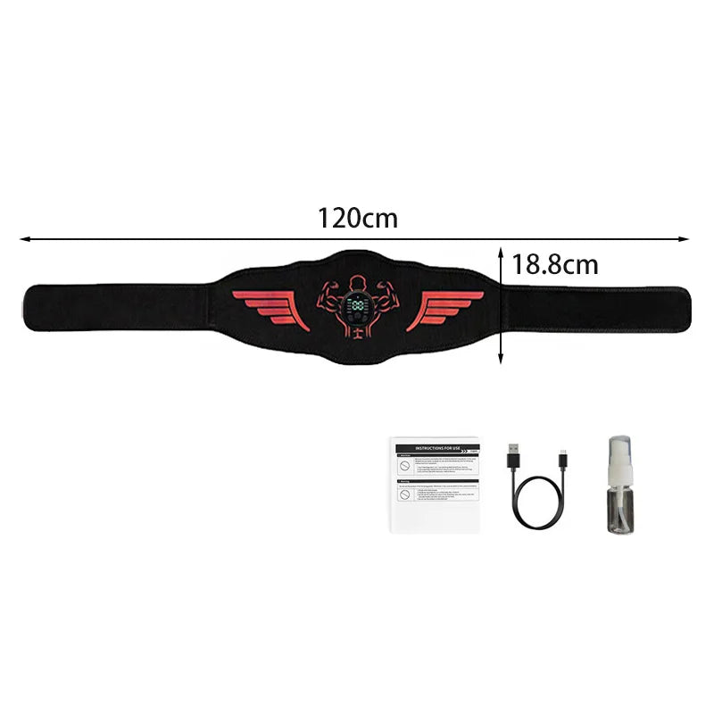 Brangdy Smart EMS Muscle Stimulator Abdominal Toning Belt 1Belt Set