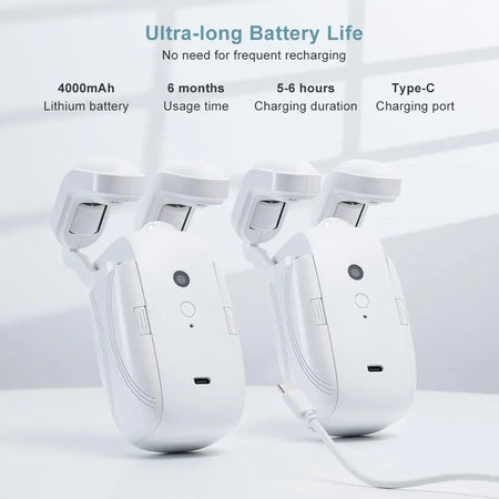 Smart Wi-Fi Curtain Controller 1/2pc No Installation Required App Control with Timer And Light Sensor Compatible with Roman Rod