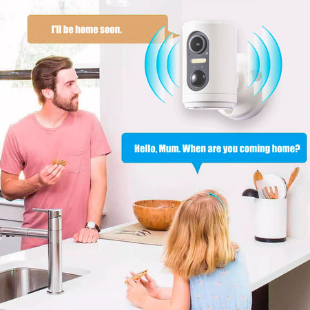 EYIZCO M2 Mini Battery Wifi IP Camera &ndash; FHD 1080P with PIR Motion Detection