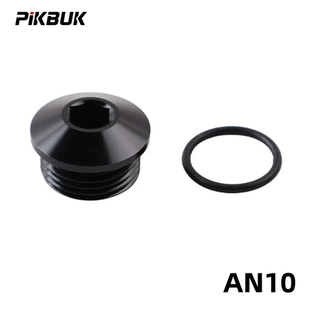 PIKBUK Aluminum AN6 8 10 12 16 20 AN ORB O-Ring Seal Boss Port Socket Port Plugs Slimline Block Off Fitting Adapter by InterCyprus Trading Ltd
